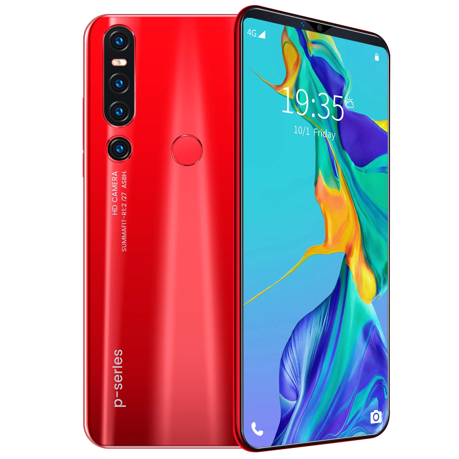 Заводской 6 1 дюймовый телефон P46 pro разблокированный дешевый мобильный Android 4G telefoon сотовая идентификация