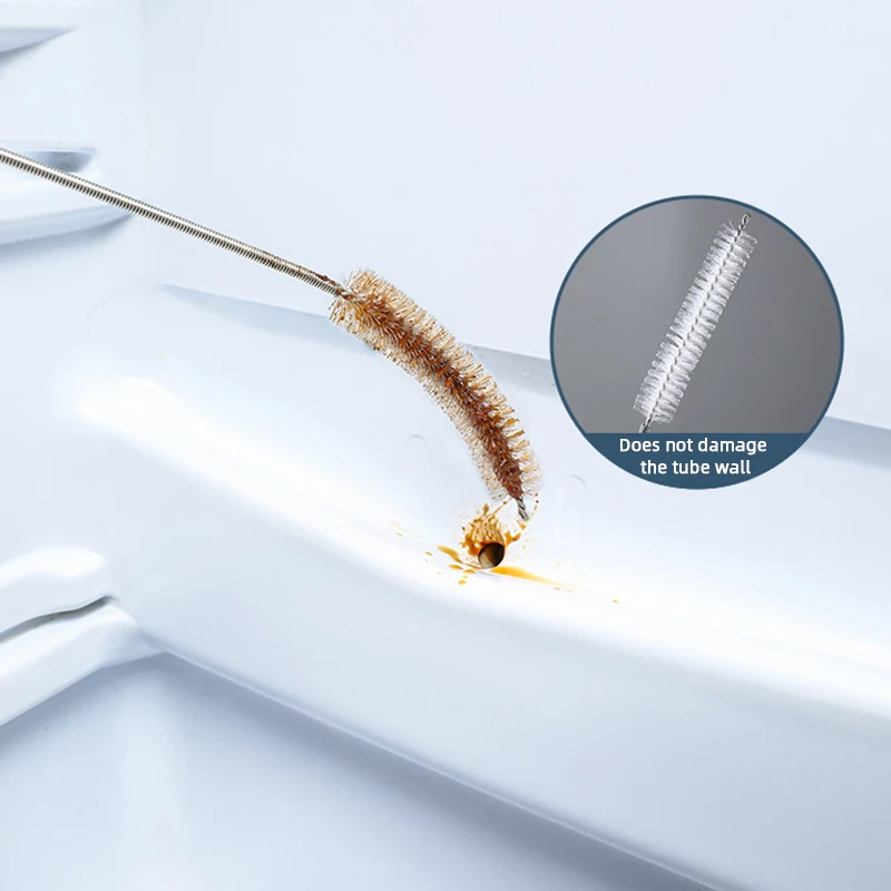 Multifunction Refrigerator Drain Hole Clog Remover Dredge Tool Set Cleaning Refrigerator Hole Brush Car Drain Unclogging Gadget