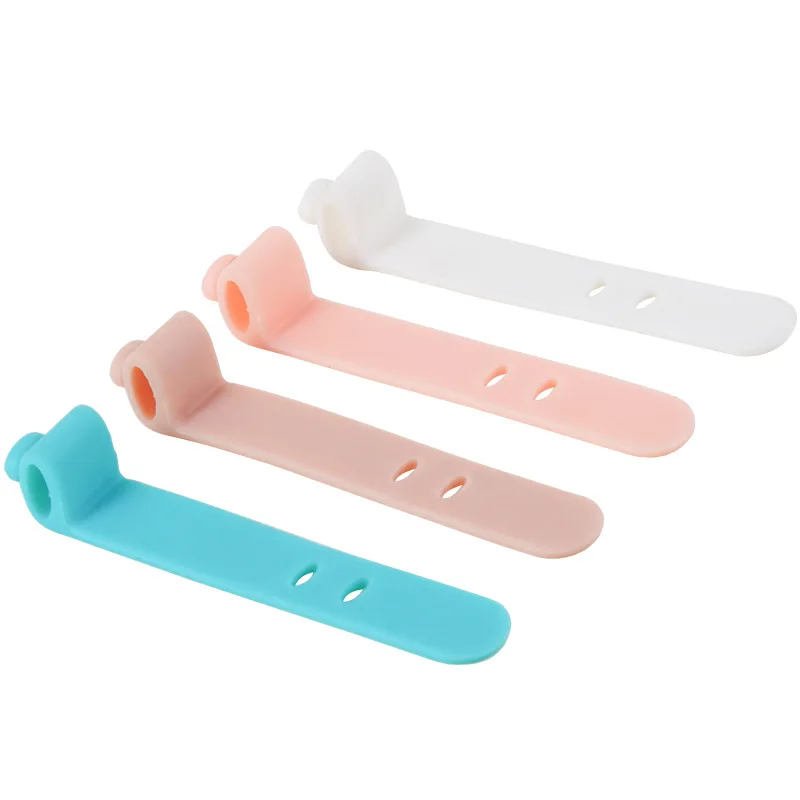 SY Silicone Cable Winder Earphone Data Line Mouse Keyboard Cord Manager Organizer Holder