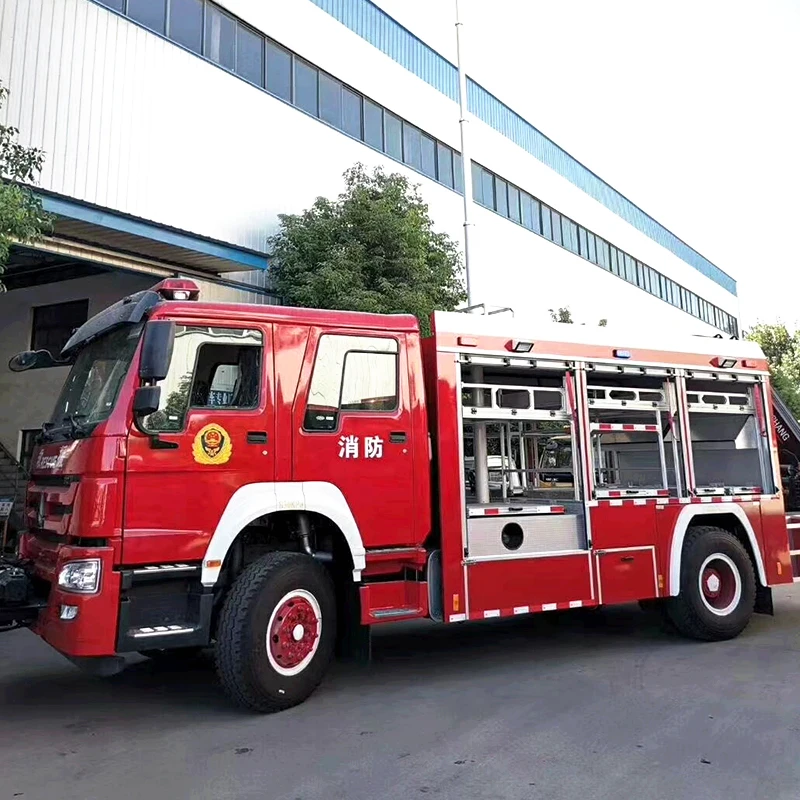  SINOTRUK HOWO 6x4 пожаротушитель для воды сухой порошковый пожарный двигатель грузовик резервуар пожарная машина