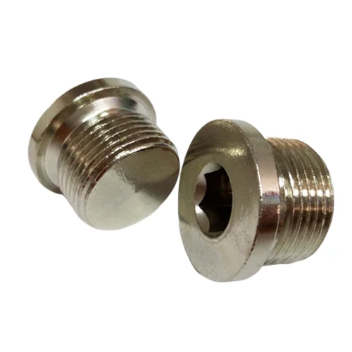 HASCO Brass 1/4 BSP Plug Socket Screw Cooling Plugs