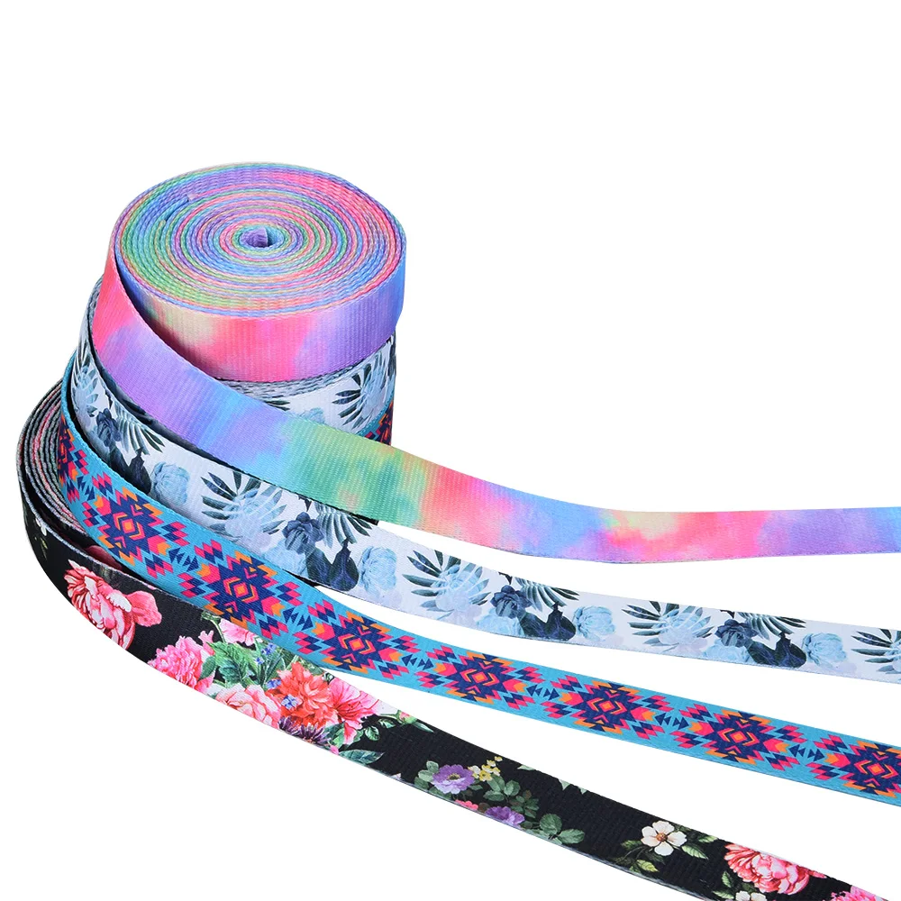 Factory Wholesale Custom High Strength Good Color Fastness 10Mm Webbing Strap Woven And Tapes