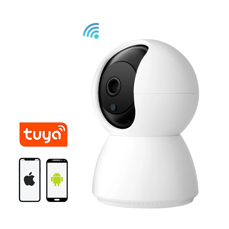 HD tuya smart baby cry detection alarm babyphone automatic infrared night vision video baby monitor with camera and audio