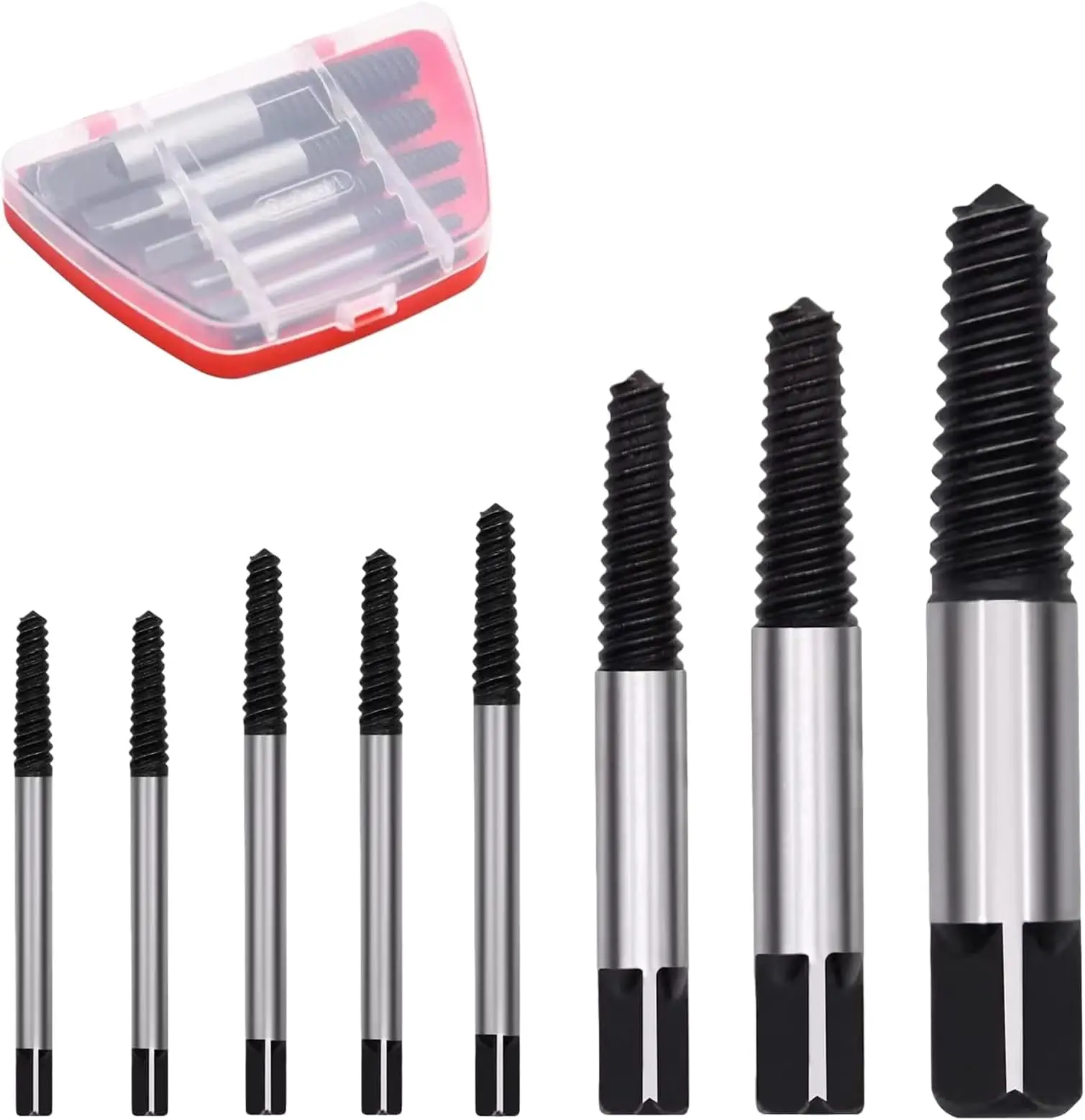 PEXMIENTAS Screw Extractor Water Pipe Broken Pipe Extractor Screw Remover broken Bolt Remover broken Pipe Removal Set