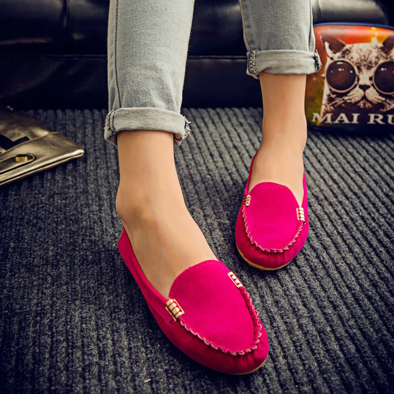 Flat Women Shoes China Factory High Quality Ladies Flat Shoes