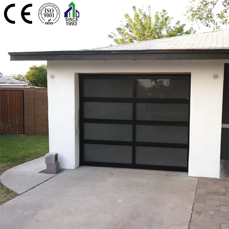 9x7 Glass Garage Door Aluminum Rolling Shutter Patio Door Price