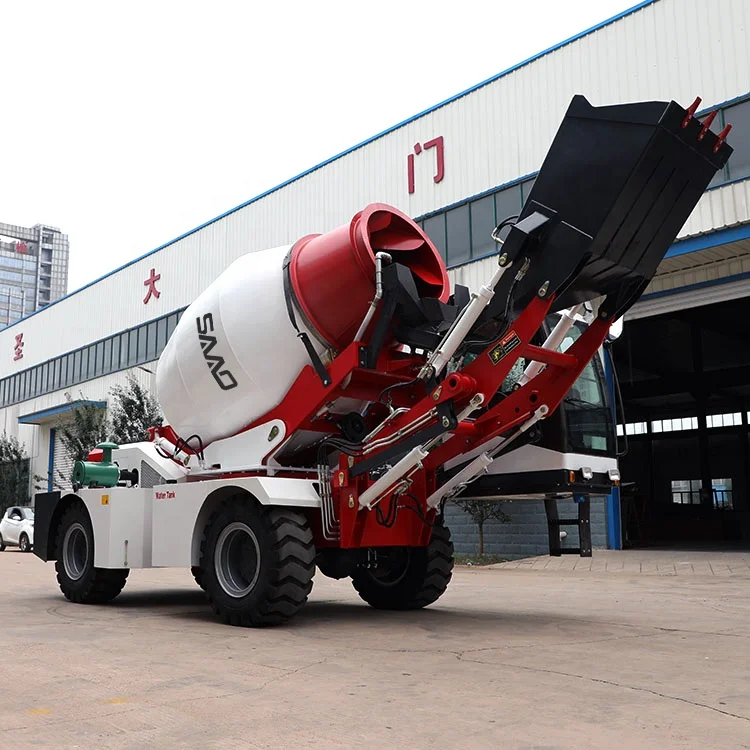 Бесплатная доставка Euro 5 EPA Новый 3,5 cbm самозагружаемый Бетономешалка самовыгружаемый грузовик