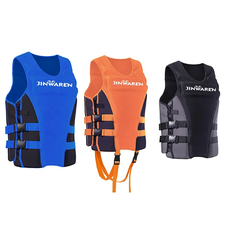 Jet Ski Unisex PVC Foam Surfing Swim Sailing Water Sports Adults Kids Custom Neoprene PFD Life Vest Jacket For Kayaking
