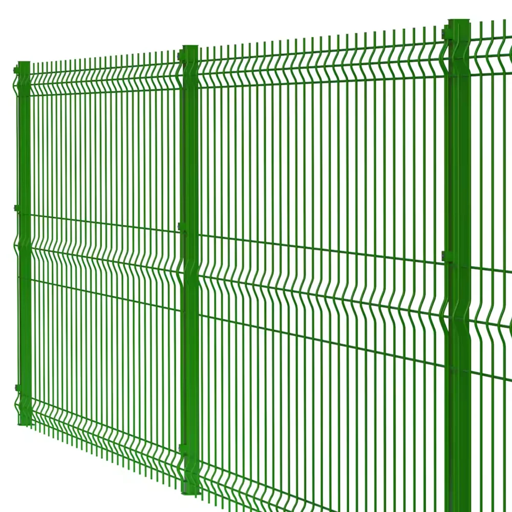 wire fence mesh 14 gauge garden wire mesh fence galvanized steel curved 3d fence