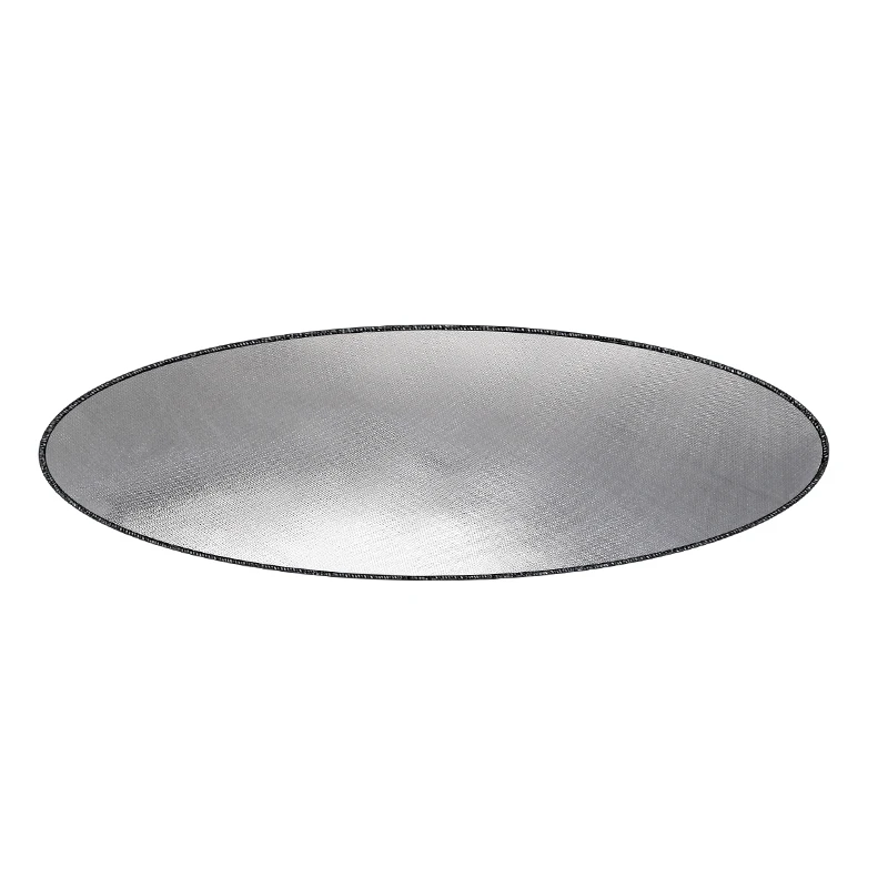 Silicone Coated Heat-Resistant Large Bbq Barbecue Fireproof Mat 36 Inch For Grass
