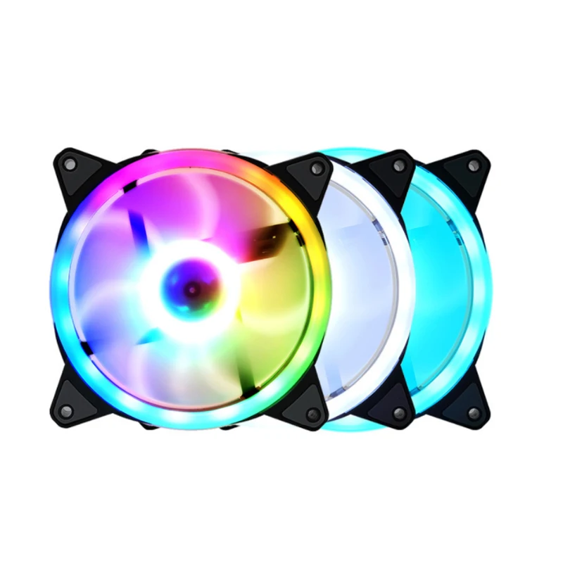 Oem Custom Computer Pc 120mm Fan 12025 Rgb Cooling Fans Cpu Cooler Master Led Gaming Case Cooling 5v Argb Fan For Heatstick
