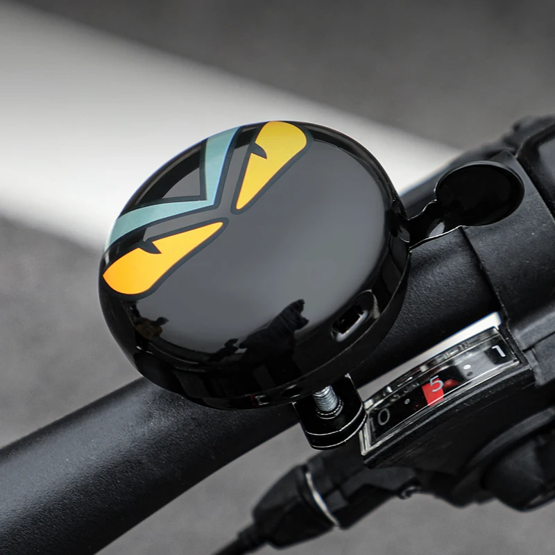 Xunting Wholesale Custom Steel Low Profile Children Vintage Aluminum Ding Dong Kids Clip On Cycle Ring Bicycle Bells For Bicycle