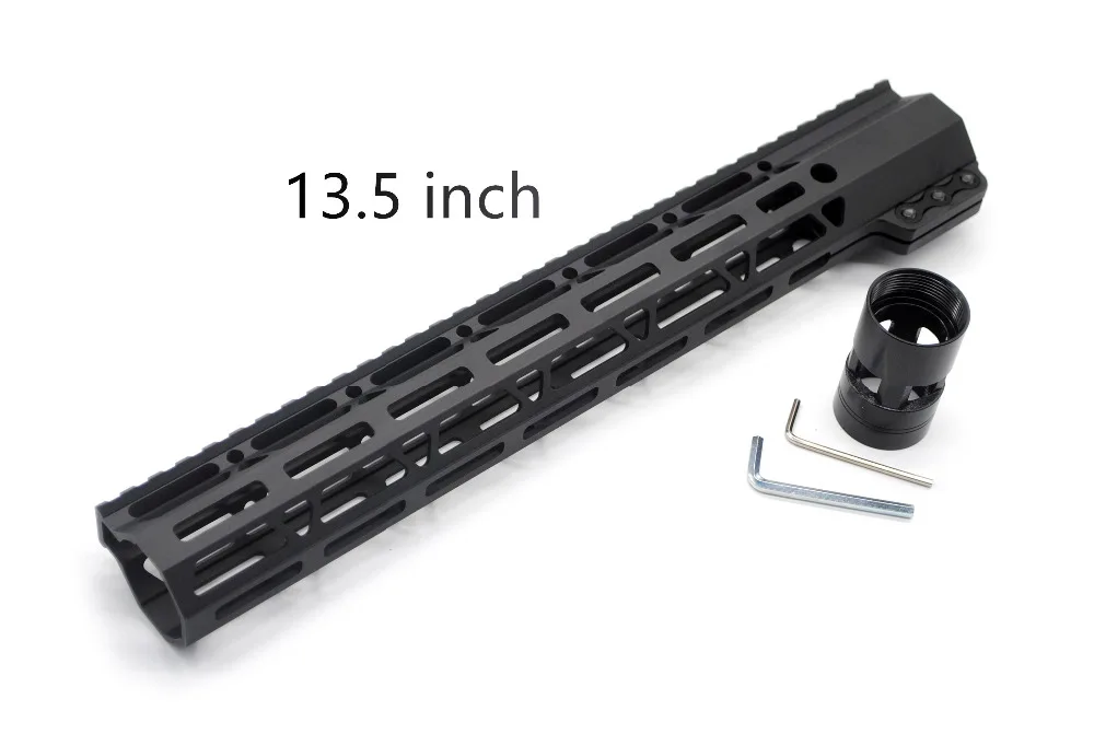 8 размеров AR-15 M4 M16 M-LOK Бесплатная Поплавковый Зажимная скоба Охота сталь ствола Гайка для