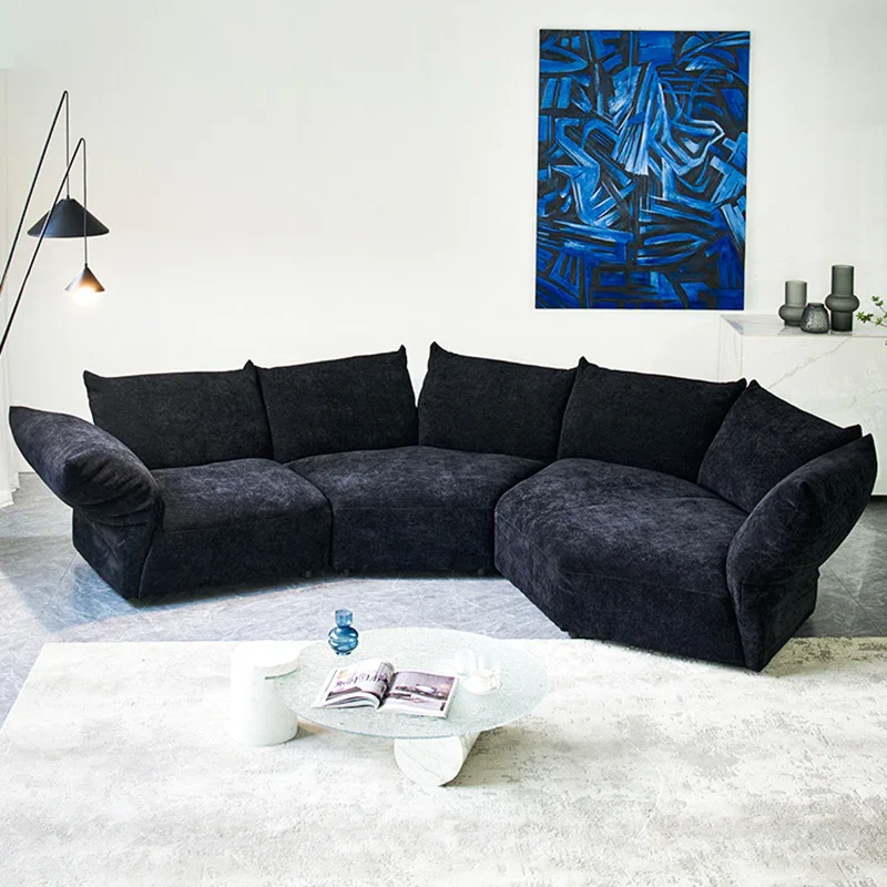 Italian Sofa Modern Petal Modular Sofa  Couch Living Room Sofas Modular Romantic