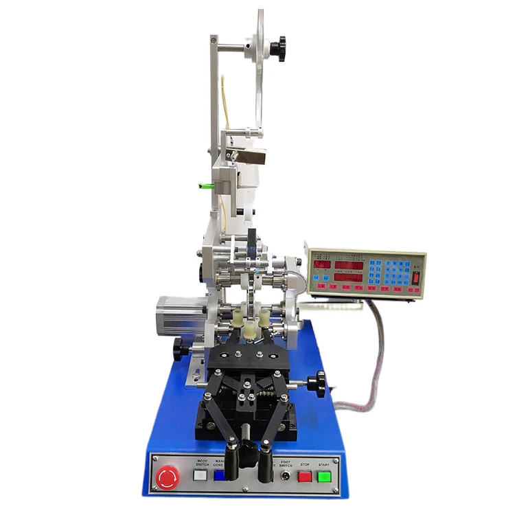 Widely used accessories chip inductor single spindle Automatic speaker copper wire coil winding machine