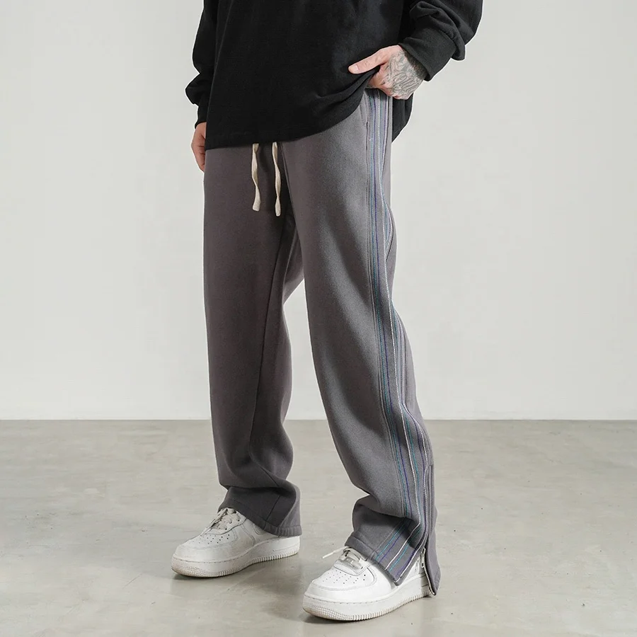 Usa street men cotton pants stock latest design long pants for men dropshipping