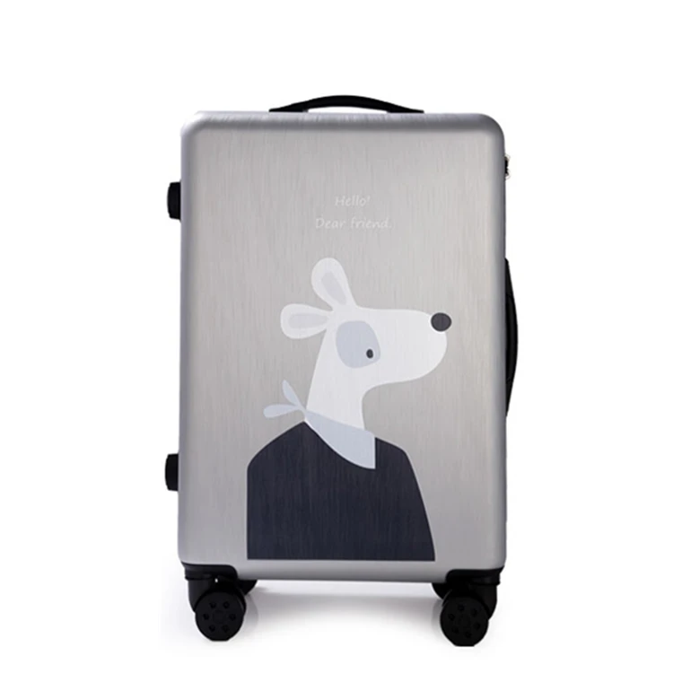 Wholesale Custom Printed 20 inch Kinder Koffer Vintage Suitcase For Women