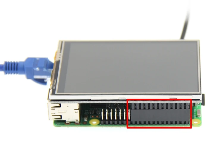 MHS 3,5 дюймов Raspberry Pi цветной TFT ЖК-дисплей Поддержка retropie игры