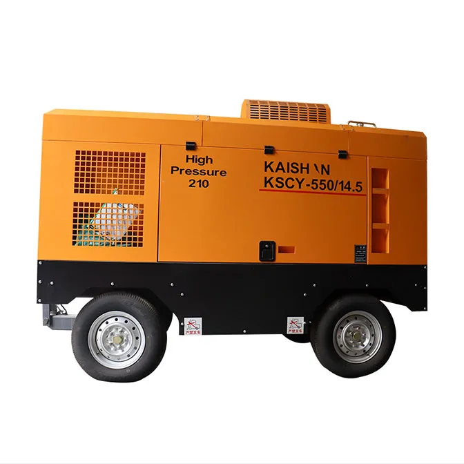 KAISHAN KSCY-550/14.5 portable screw air compressor for sale In Chile indonesia vietnam