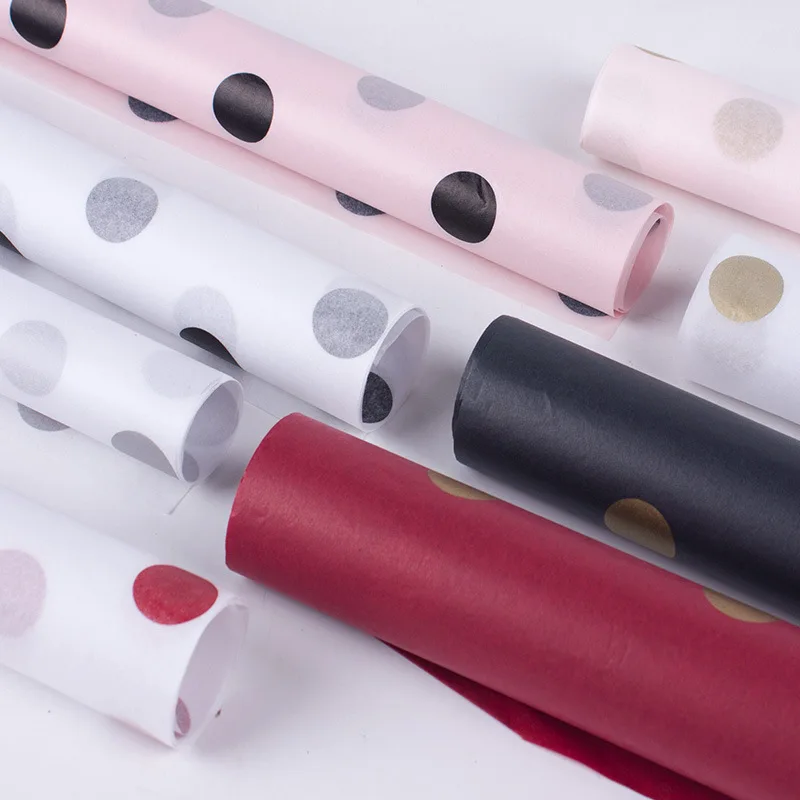custom silk tissue paper  coloured  tissue wrapping paper