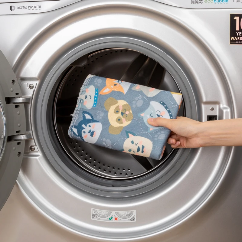 Оптовая продажа, тренировочный туалет, товары для домашних животных, поглощающие Многоразовые моющиеся накладки для собак и щенков