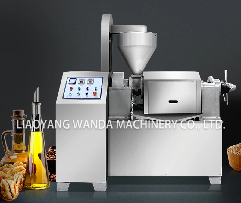 Castor Machine Flaxseed Core machine Grains Mill Oil Press