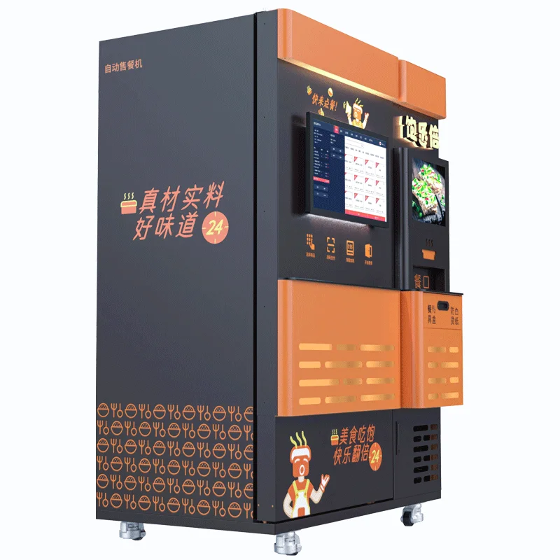 Outdoor Business Self-Service Fast Food Automatic Small Ramen Vending Machines For Sale
