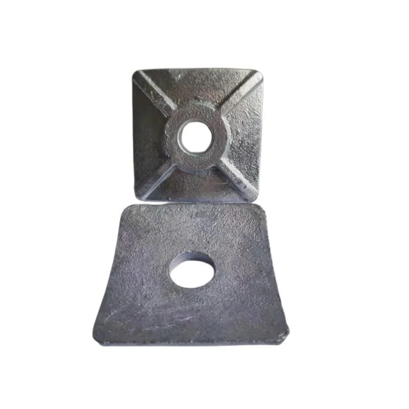 metal foundry service grey iron sand casting cast iron sand casting parts pole line hardware Square washer
