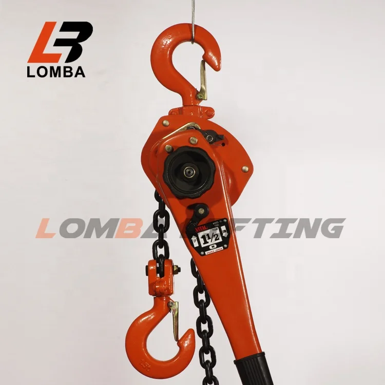 1-1/2 Ton Lever Block ,Chain Hoist Lift 10Feet