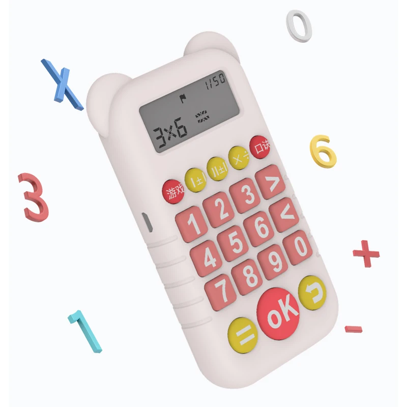 Hot Wholesale Promotional Gift Colorful Customized Logo 10 Digits Electronic Mini Student Scientific Small Calculator For Kids