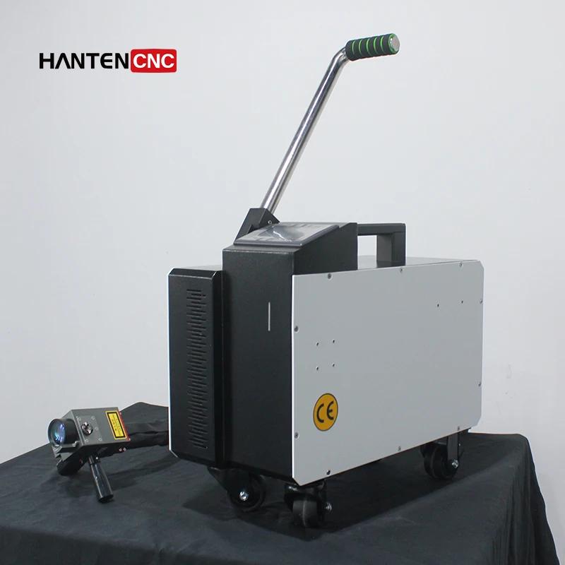 100W 200W 300W Pulsed Air-Cooled Laser Cleaning Machine - Precision Surface Cleaner for Industrial Use
