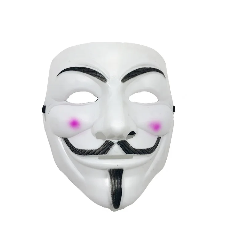 Wholesale holiday v for vendetta anonymous guy fawkes resin fancy cool costume cosplay mask for parties