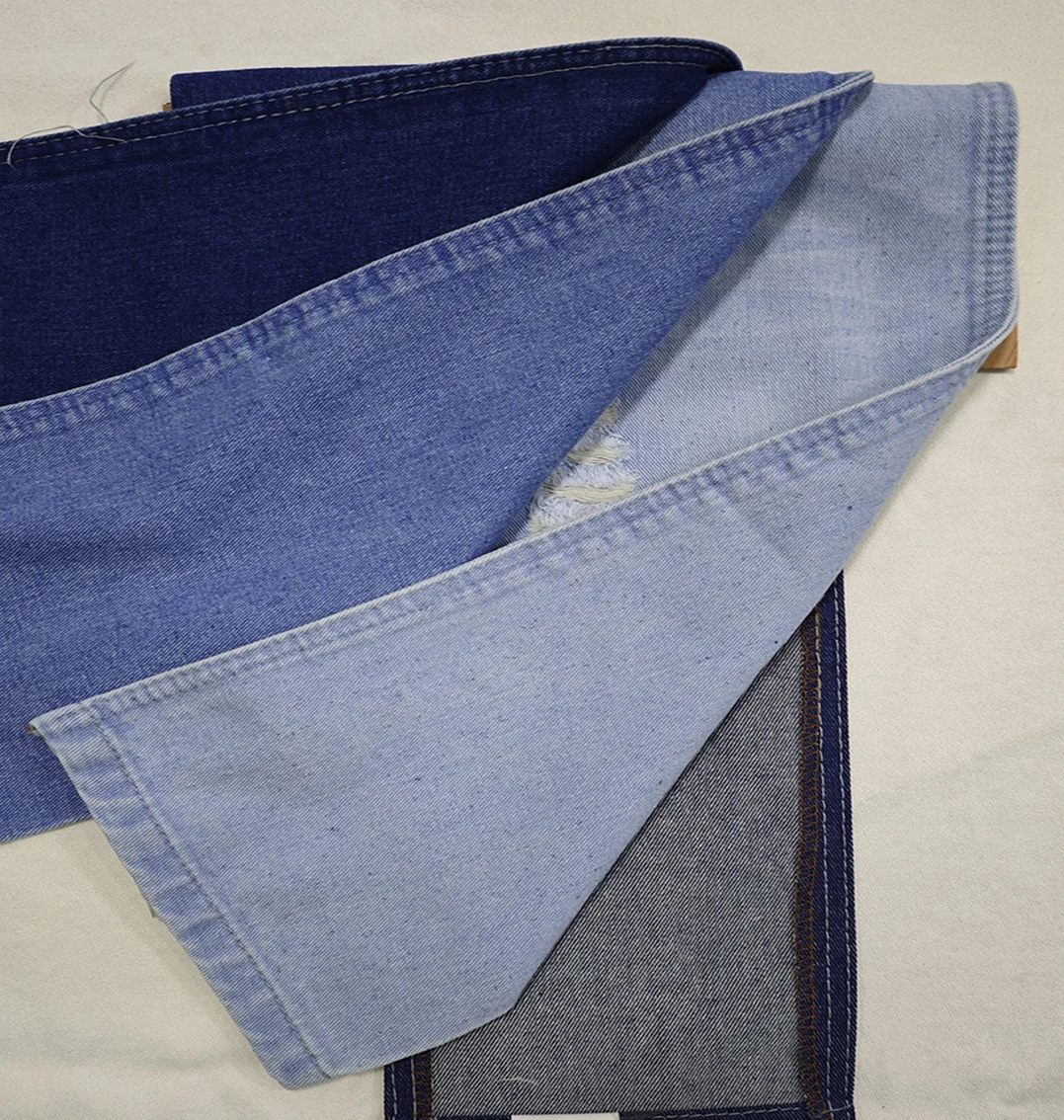 Denim Jeans Raw Material Wholesale Non Stretch High Quality Satin Fabric Denim