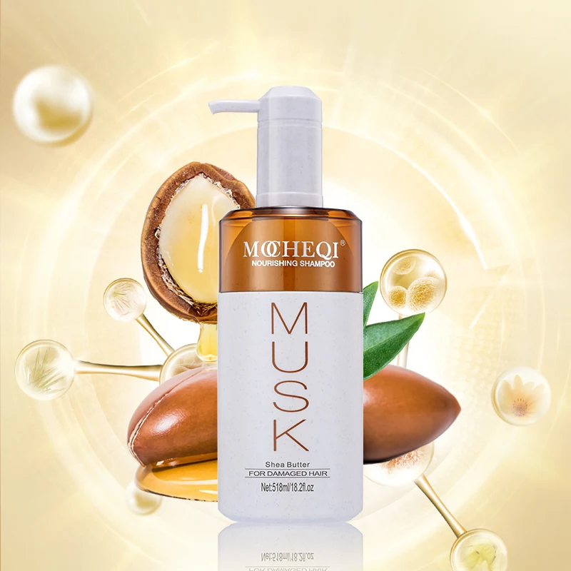 Mocheqi Custom Private Label Factory Wholesale Moisturize Argan Oil Shampoo Nourish Argan Hair Care
