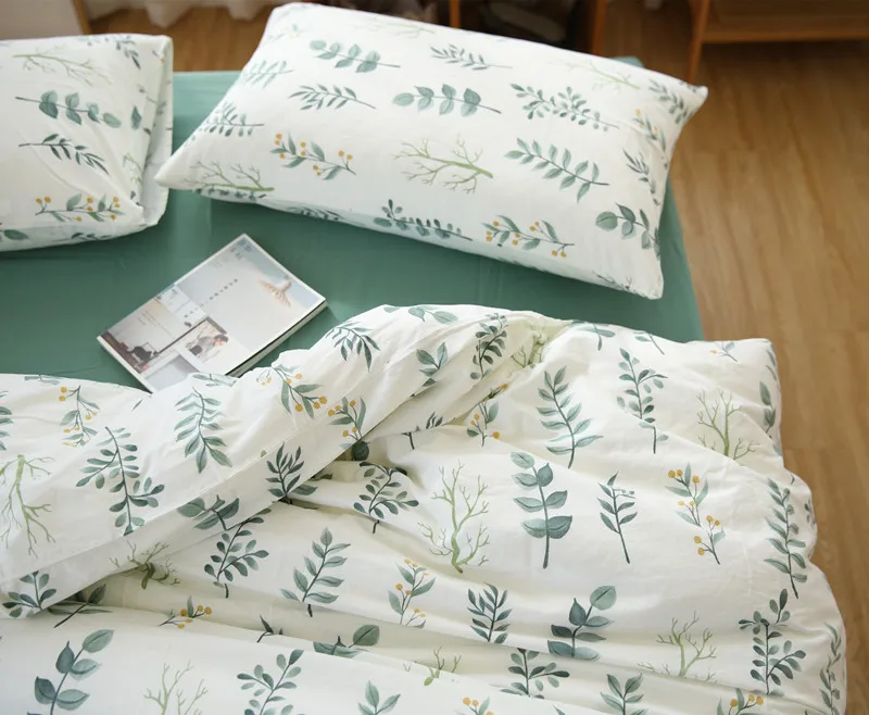 100% cotton bed sheet set customized print designs cotton bedding sets