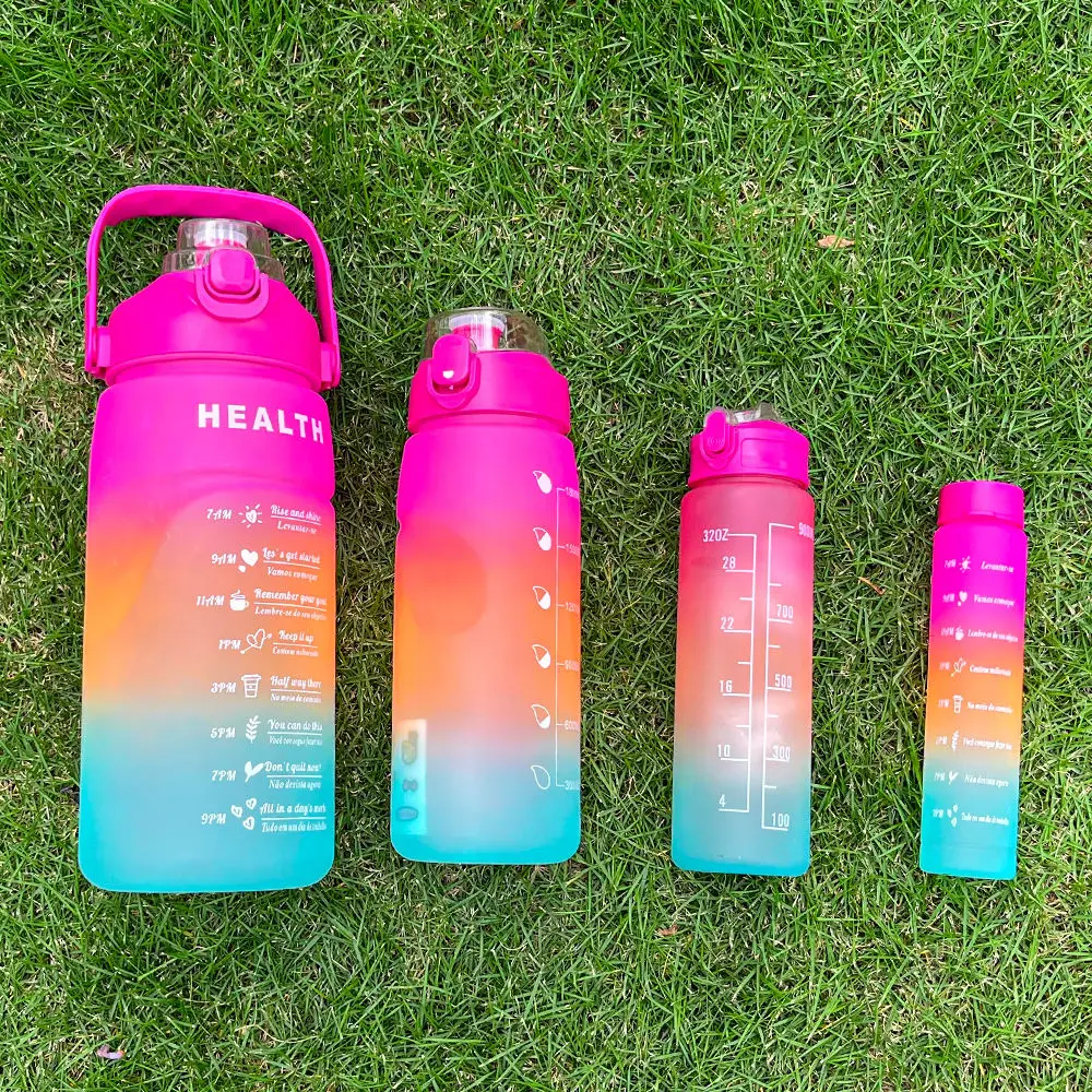 Cheap In Stock Tomatodos 2000ml Botellones 3 In 1 Set Waterbottle Plastic Kids Water Bottle Water Bottles With Custom Logo