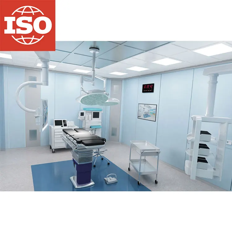 Semiconductor Modular Modular Cleanroom Manufacturers Systems Class A 10K Iso 3 Clean Room