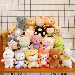 Factory grab machine cute doll Year of Ox mascot cartoon cow plush toy wedding doll doll wholesale
