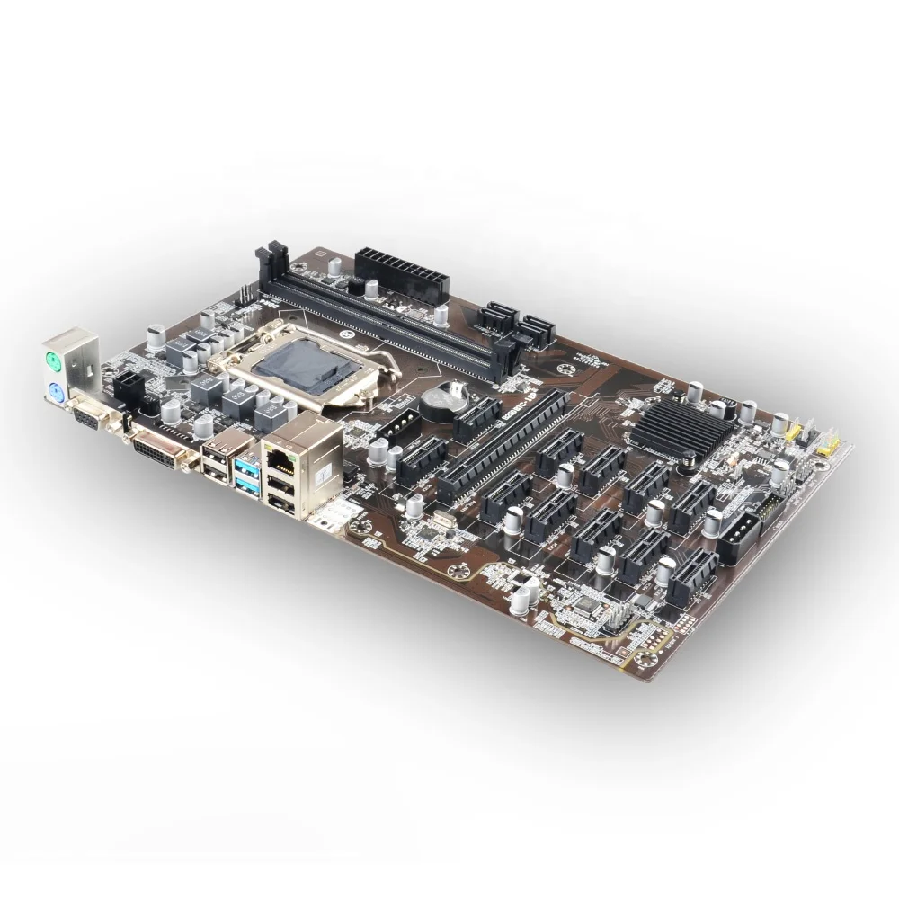 LGA1151 B250 добыча эксперт двухканальный DDR4 BTC 12 GPU поддерживает B250P материнская