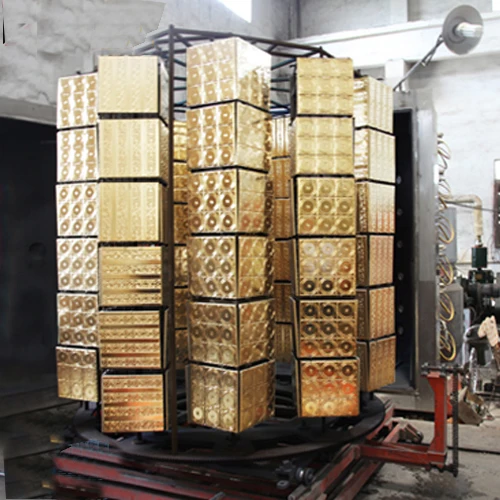 Mosaic glass ceramic tiles/plate coating production line/Colorful ceramic tiles PVD vacuum chrome ionceramic tile pvd plating ma