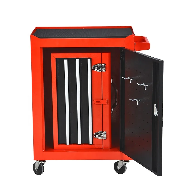 Home DIY Lockable Ball Bearing Slide Tool Cabinet Combination Tool Chest