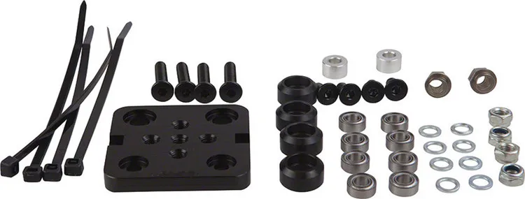 2020 Aluminium Profile Blac Black Components Connectors Joint Aluminum Extrusion T Slot Hings 2 Meter Kit Tbar Angle Bracket