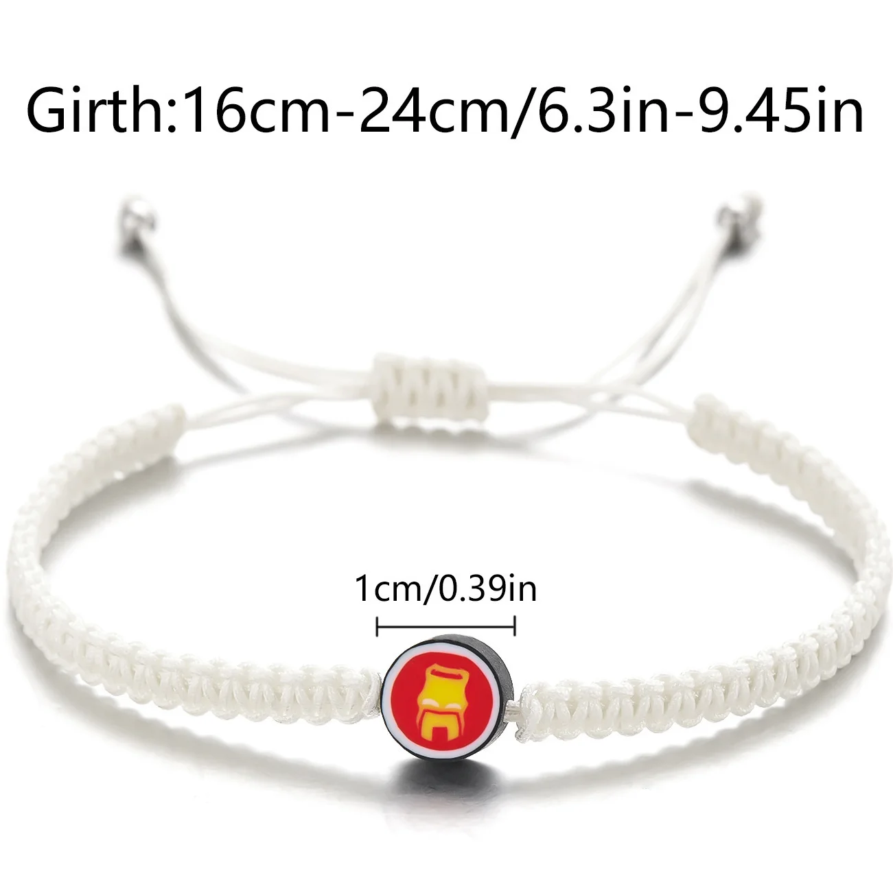 Модный Универсальный мягкий керамический плетеный браслет Marvel ручной работы