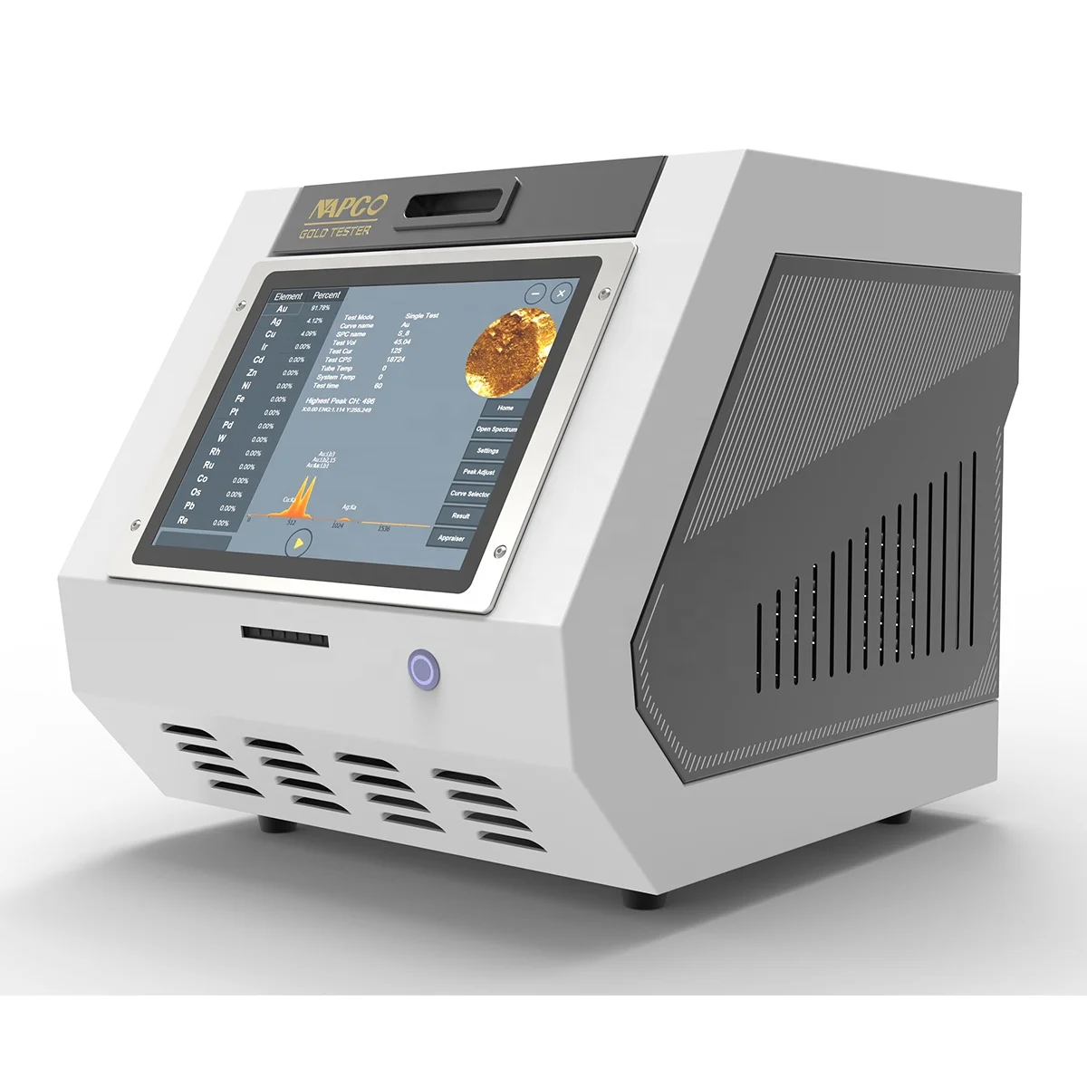 XRF Gold and Silver Tester Purity Testing Machine XRF Gold Spectrometer