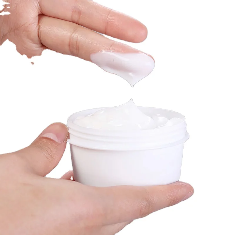 In Bulk High Quality Cheap Macaron Empty Oval Shape Plastic Jar Big Cleansing Cream Wide Mouth For Face Care