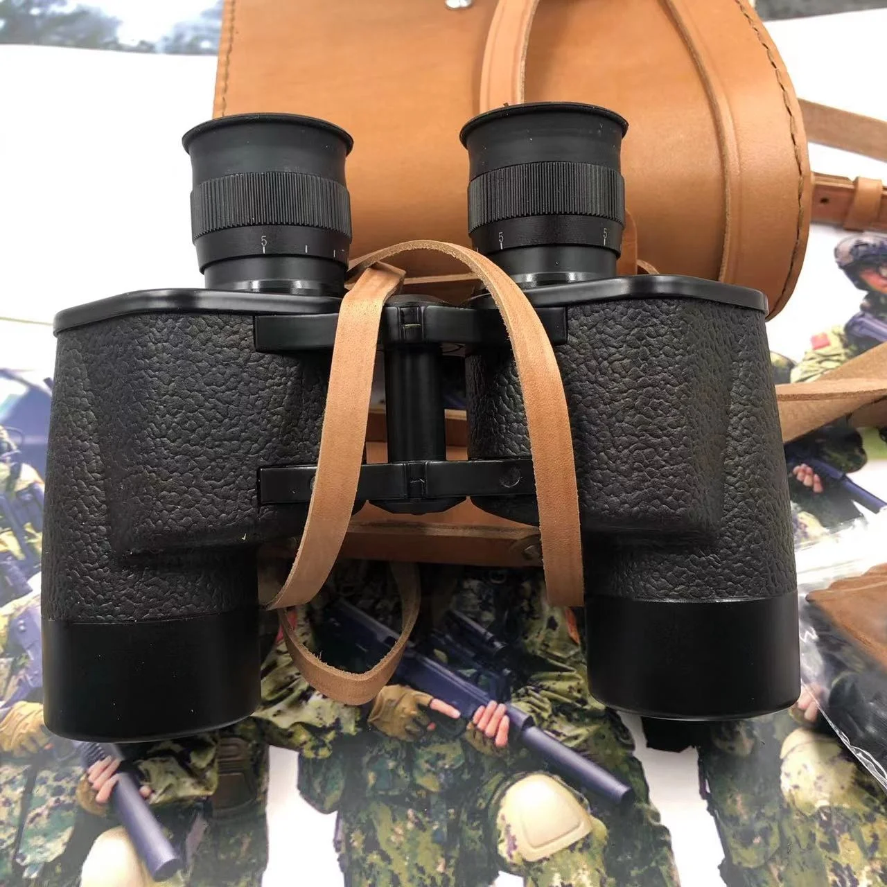 Professional telescope High quality 7X50 Long range hunting binoculars Long range measuring distance telescope