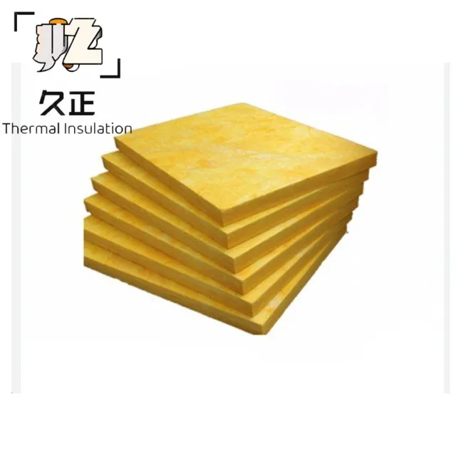 64Kg/m3 100mm Heat Resistant Glasswool Building Material Insulation Blanket Glass Wool
