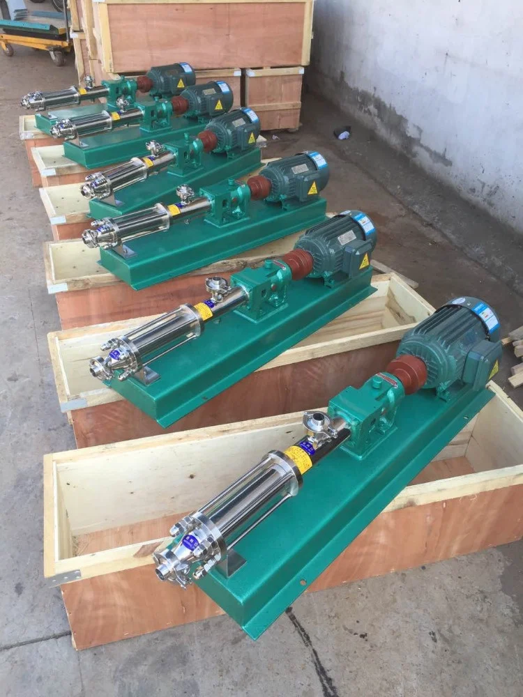 Stainless Steel Food Grade Screw Pump