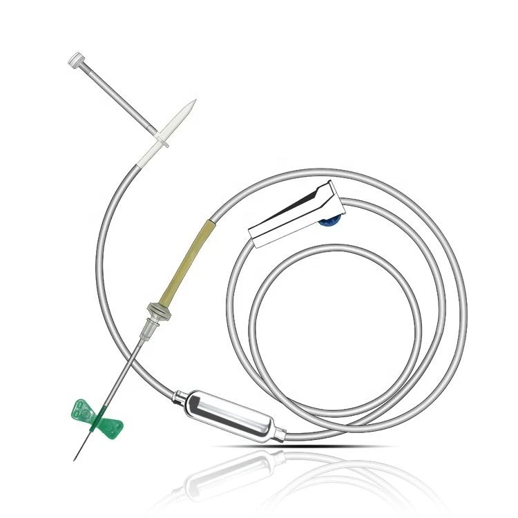 OEM ODM Manufacturer Wholesale ISO9001 CE disposable iv medical infusion giving set with needle