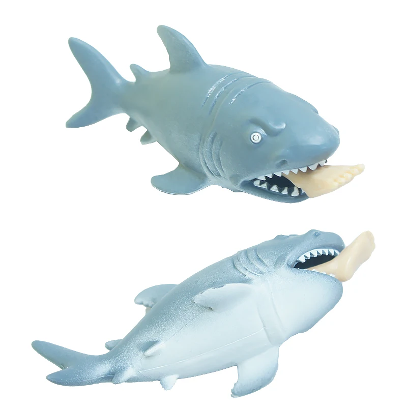 New Creative Shark Play Tricks Fidget Toy Anti stress Squeeze Stress Relief Funny Toy